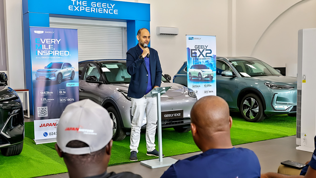 Japan Motors launches Geely Vehicle Brand in Ghana